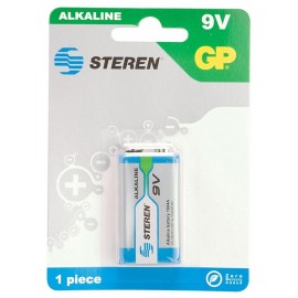 PILA ALCALINA STEREN 9V DE 9 VOLTS 1 PIEZA - Envío Gratuito