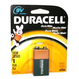 PILA ALCALINA DURACELL DE 9 VOLTS 6LR61 1 PIEZA - Envío Gratuito