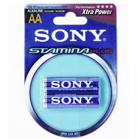 PILA ALCALINA SONY AA DE 1.5 VOLTS 2 PIEZAS - Envío Gratuito