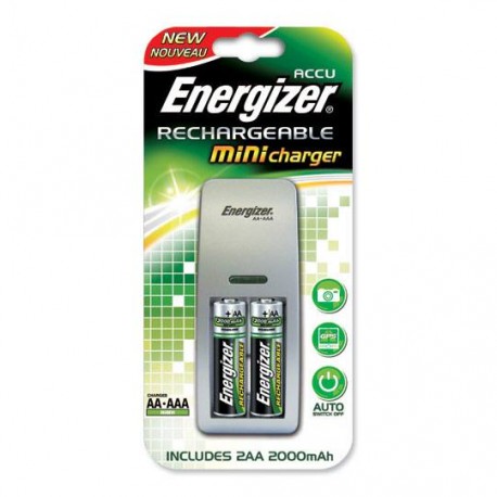 CARGADORES DE PILA ENERGIZER CONTIENE 2 PILAS AA 1 PIEZA - Envío Gratuito