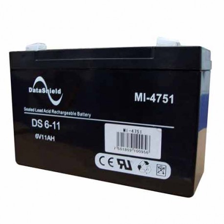 BATERIA PARA NO BREAK DATA SHIELD 6 V 11.0 A.H - Envío Gratuito