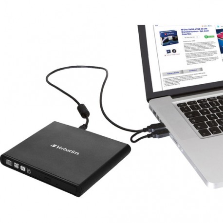 Verbatim Slimline Quemador de DVD, DVD+R - Envío Gratuito