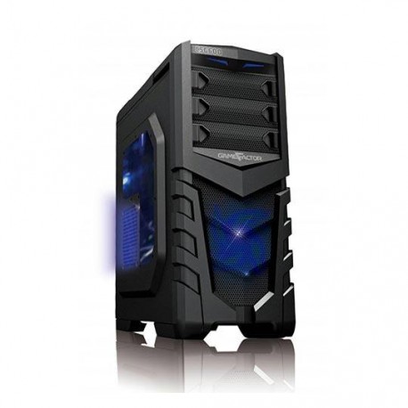 GABINETE VERTICAL VORAGO CSG600 ATX/MICRO-ATX/MINI-ATX COLOR NEGRO - Envío Gratuito
