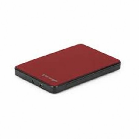 GABINETE HORIZONTAL VORAGO HDD-102 DISCO DURO 2.5 COLOR ROJO - Envío Gratuito