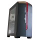 GABINETE VERTICAL VORAGO CSG500 MICRO-ATX/MINI-ATX COLOR NEGRO BISEL ROJO - Envío Gratuito