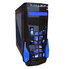 Gabinete eagle warrior gaming fs-2 azul - Envío Gratuito