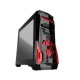 GABINETE EAGLE WARRIOR GAMING FS-2 ROJO - Envío Gratuito