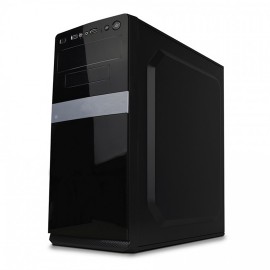 GABINETE HORIZONTAL ACTECK AC-05007 ATX/MICRO-ATX/MINI-ATX COLOR NEGRO - Envío Gratuito