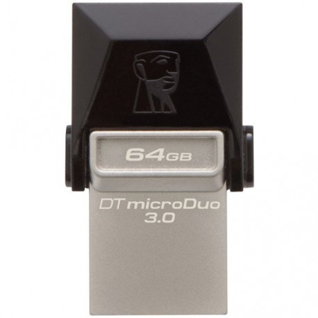 MEMORIA DT MICRODUO USB 3.0 KINGSTON OTG 64 GB - Envío Gratuito