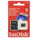 Micro SD SANDISK SDSDQM-016G-B35A, C/ Ad - Envío Gratuito