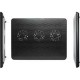BASE CON VENTILADOR PARA LAPTOP PA248U5 COLOR NEGRO - Envío Gratuito