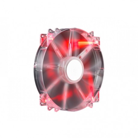 VENTILADOR DE PC GAMER COOLER MASTER MEGAFLOW 200 DE COLOR LED ROJO 3 PIN 1 PIEZA - Envío Gratuito