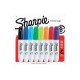 MARCADOR PERMANENTE BEROL SHARPIE CHISEL COLOR SURTIDO 8 PIEZAS - Envío Gratuito