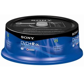 DVD DVD RW SONY 25DPW47 CAPACIDAD 4.7GB VELOCIDAD DE TRANSFERENCIA 4X CAMPANA DE 25 PIEZAS - Envío Gratuito