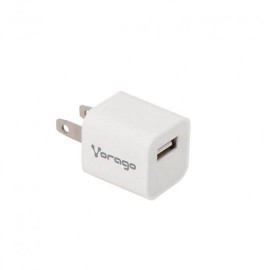 CARGADOR DE PARED VORAGO AU-105 COLOR BLANCO - Envío Gratuito
