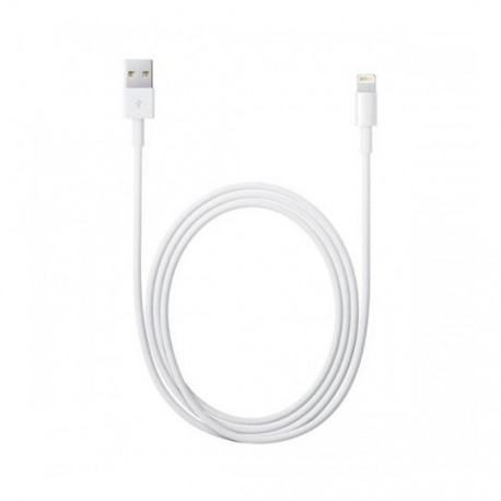 CARGADOR LIGHTNING 2 METROS APPLE MD819AM COLOR BLANCO - Envío Gratuito