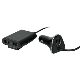 CARGADOR USB MULTIPLE PARA AUTO - Envío Gratuito
