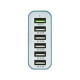 CARGADOR USB MULTIPLE DE 6 PUERTOS - Envío Gratuito