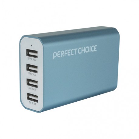 CARGADOR MULTIPLE USB DE 4 PUERTOS - Envío Gratuito