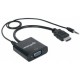 Convertidor Video HDMI a SVGA Audio Neg - Envío Gratuito