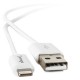 CABLE VORAGO CAB-110 BLANCO USB-APPLE LI - Envío Gratuito