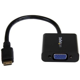 ADAPTADOR CONVERTIDOR DE VIDEO STARTECH MINI HDMI A VGA MNHD2VGAE2 - Envío Gratuito