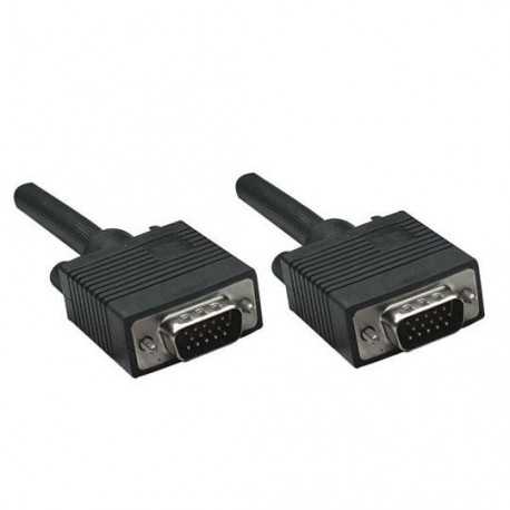 CABLE VGA MACHO A MACHO MANHATTAN COLOR NEGRO DE 11 METROS 371377 - Envío Gratuito