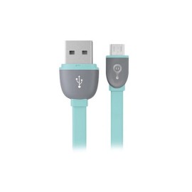 CABLE DE TRANSFERENCIA DE DATOS ADAPTADOR MICRO USB USB A 8 PINES PERFECT CHOICE COLOR AZUL DE 1 METRO EL-994404 - Envío Gratuit