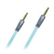 CABLE AUDIO 3.5 MM MACHO A MACHO PERFECT CHOICE COLOR GRIS DE 1 METRO EL-994435 - Envío Gratuito