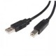 CABLE USB A MICRO USB MACHO A MACHO VORAGO COLOR NEGRO DE 1 METRO CAB-107 - Envío Gratuito