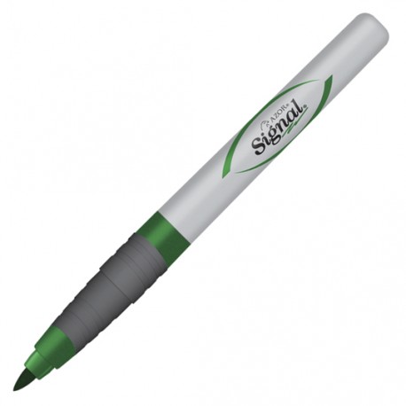 MARCADOR PERMANENTE AZOR SIGNAL 30004 COLOR VERDE 1 PIEZA - Envío Gratuito