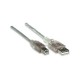 CABLE USB A A/B A MACHO A B MACHO INTELLINET COLOR GRIS DE 7.6 METROS 345408 - Envío Gratuito