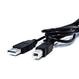 CABLE USB A-B A MACHO A B MACHO VORAGO COLOR NEGRO DE 1.5 METROS CAB-104 - Envío Gratuito