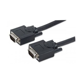CABLE VGA MACHO A MACHO MANHATTAN COLOR NEGRO DE 30 METROS 337342 - Envío Gratuito