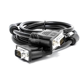 CABLE VGA MACHO A MACHO VORAGO COLOR NEGRO DE 1.5 METROS CAB-106 - Envío Gratuito