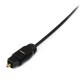 CABLE TOSLINK AUDIO DIGITAL MACHO A MACHO STARTECH NEGRO 3 METROS - Envío Gratuito