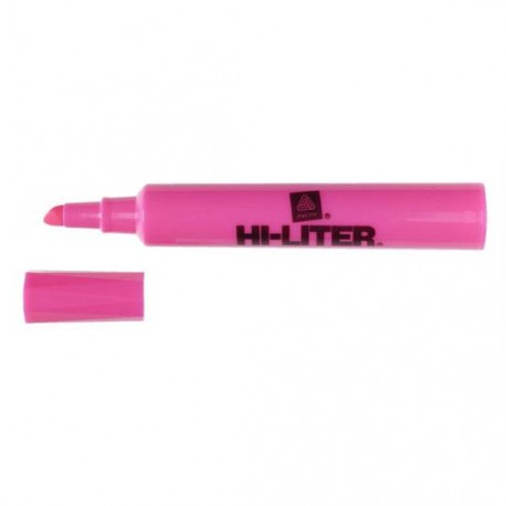 MARCATEXTOS RESALTADOR AVERY HI-LITER 24010 COLOR ROSA 1 PIEZA - Envío Gratuito