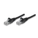 CABLE PATCH UTP CATEGORIA 5E RJ45 A RJ45 INTELLINET COLOR NEGRO DE 2 METROS 320757 - Envío Gratuito
