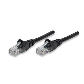 CABLE PATCH UTP CATEGORIA 5E RJ45 A RJ45 INTELLINET COLOR NEGRO DE 2 METROS 320757 - Envío Gratuito