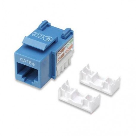 JACK CAT 5E INTELLINET 210546 INTERFAZ RJ45 COLOR AZUL - Envío Gratuito