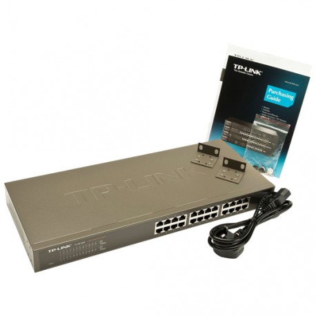 SWITCH NO ADMINISTRABLE TP-LINK TL-SF1024 24 PUERTOS - Envío Gratuito
