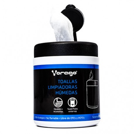 TOALLAS HUMEDAS. VORAGO. CLN-102. BOTE 2 - Envío Gratuito