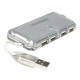 Hub usb 2.0 4 puertos negro mini - Envío Gratuito