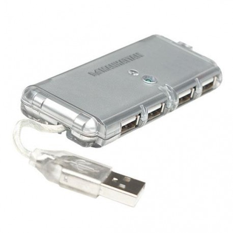 Hub usb 2.0 4 puertos negro mini - Envío Gratuito