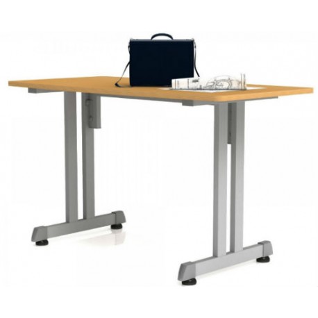MESA MULTIUSOS LINEA ITALIA 111 DE MELAMINA COLOR MAPLE - Envío Gratuito