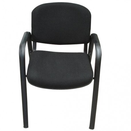 SILLA TIPO VISITA OFIK 4153 COLOR NEGRO - Envío Gratuito