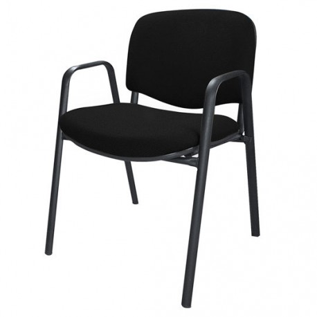 SILLA TIPO VISITA EDAR V110 COLOR NEGRO - Envío Gratuito