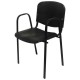 SILLA TIPO VISITA EDAR VN013 COLOR NEGRO - Envío Gratuito