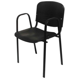 SILLA TIPO VISITA EDAR VN013 COLOR NEGRO - Envío Gratuito