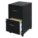ARCHIVERO VERTICAL DE 2 GAVETAS HIRSH 16251 COLOR NEGRO - Envío Gratuito